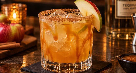 caramel apple margarita