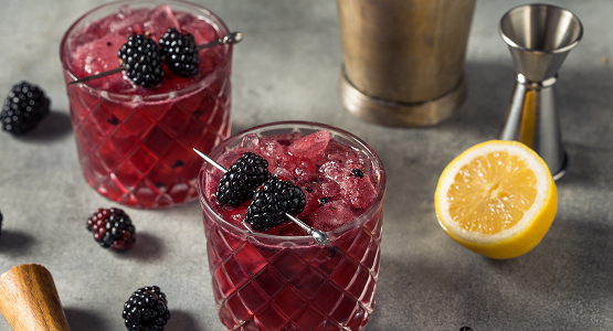 blackberry vodka lemonade