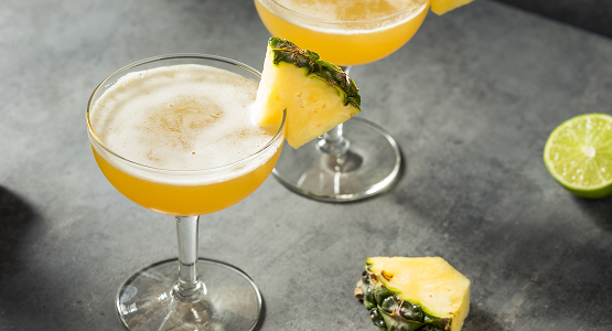 pineapple bourbon cooler