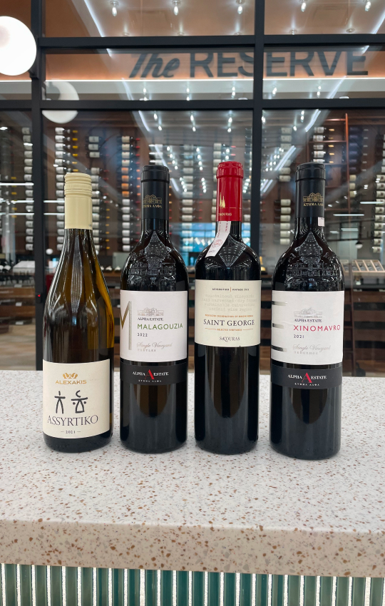 august wine tasting at the goods