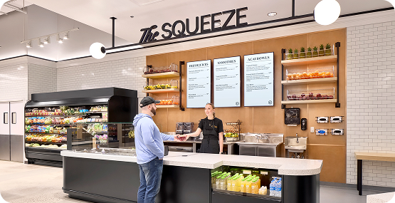 the squeeze juice bar