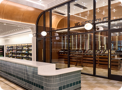 the reserve wine tasting