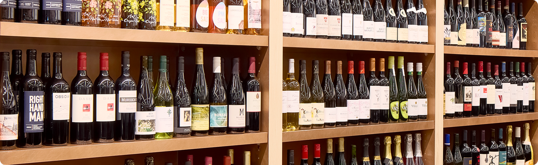 featured wines at The Goods
