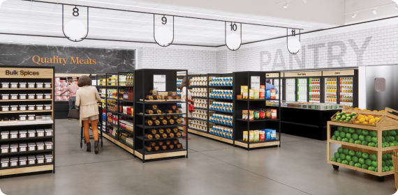 gourmet grocery and everyday essentials
